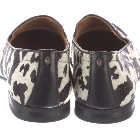 Kurt Geiger Ponyhair Animal Print Loafers Size 9 - Picture 3 of 4